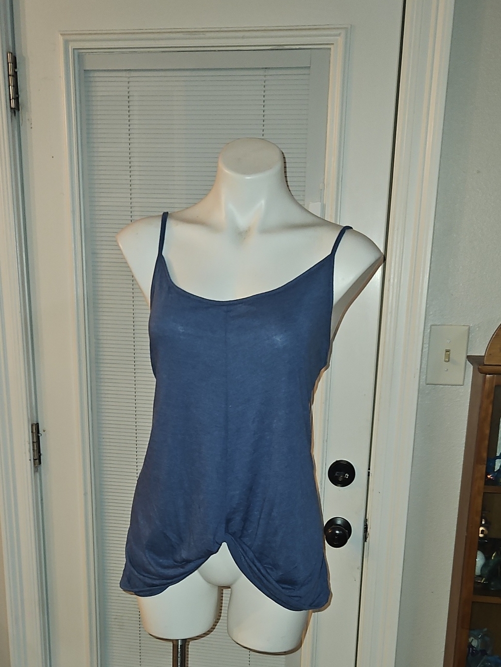 Source Unknown Blue Spaghetti Strap Camisole